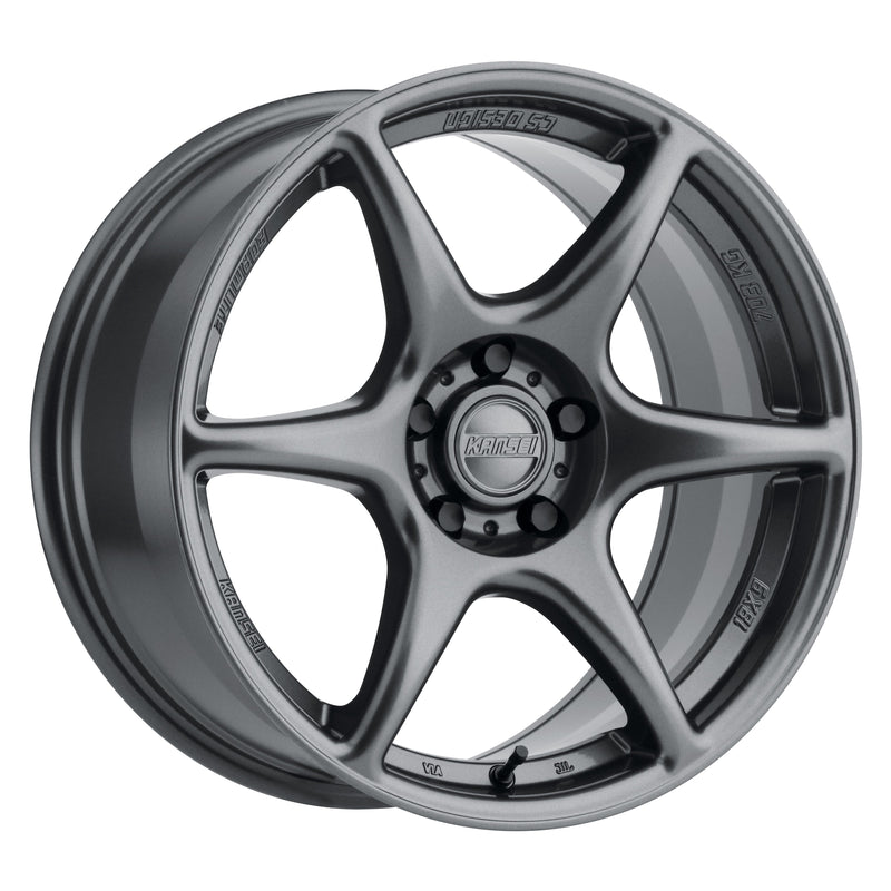 Kansei TANDEM Wheel, 18X9 5X114.3 12, Gloss Gunmetal - K11G-189012+12