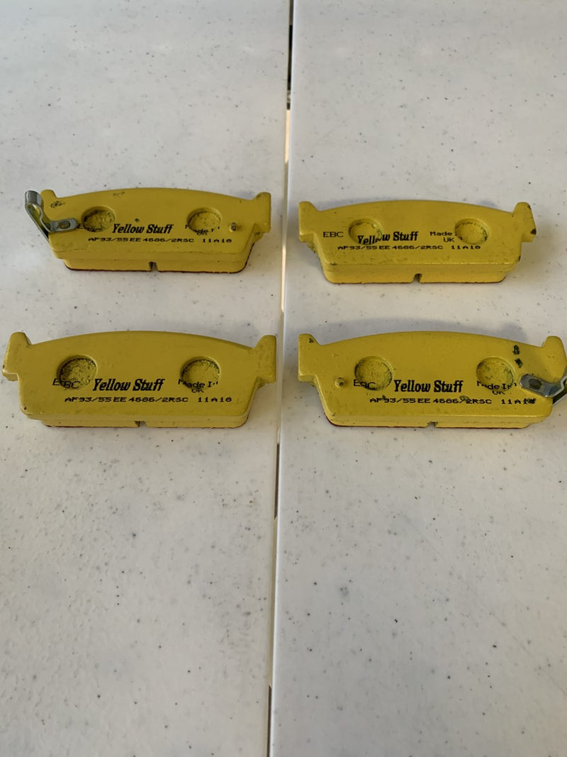 **OPEN BOX**  EBC 90-93 Infiniti M30 3.0 Yellowstuff Rear Brake Pads - DP4686/2R